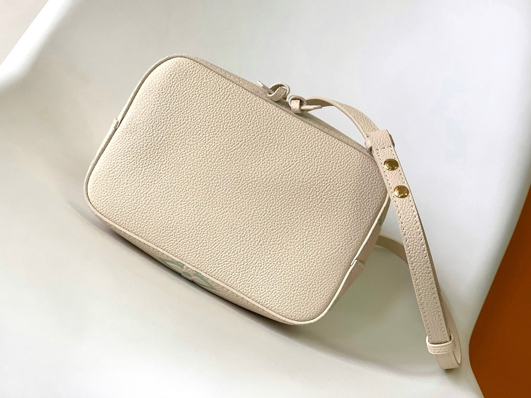Louis Vuitton Néonoé BB Bag Spring 2023 | Monogram Empreinte Leather with Detachable Strap & Top Handle (20cm)