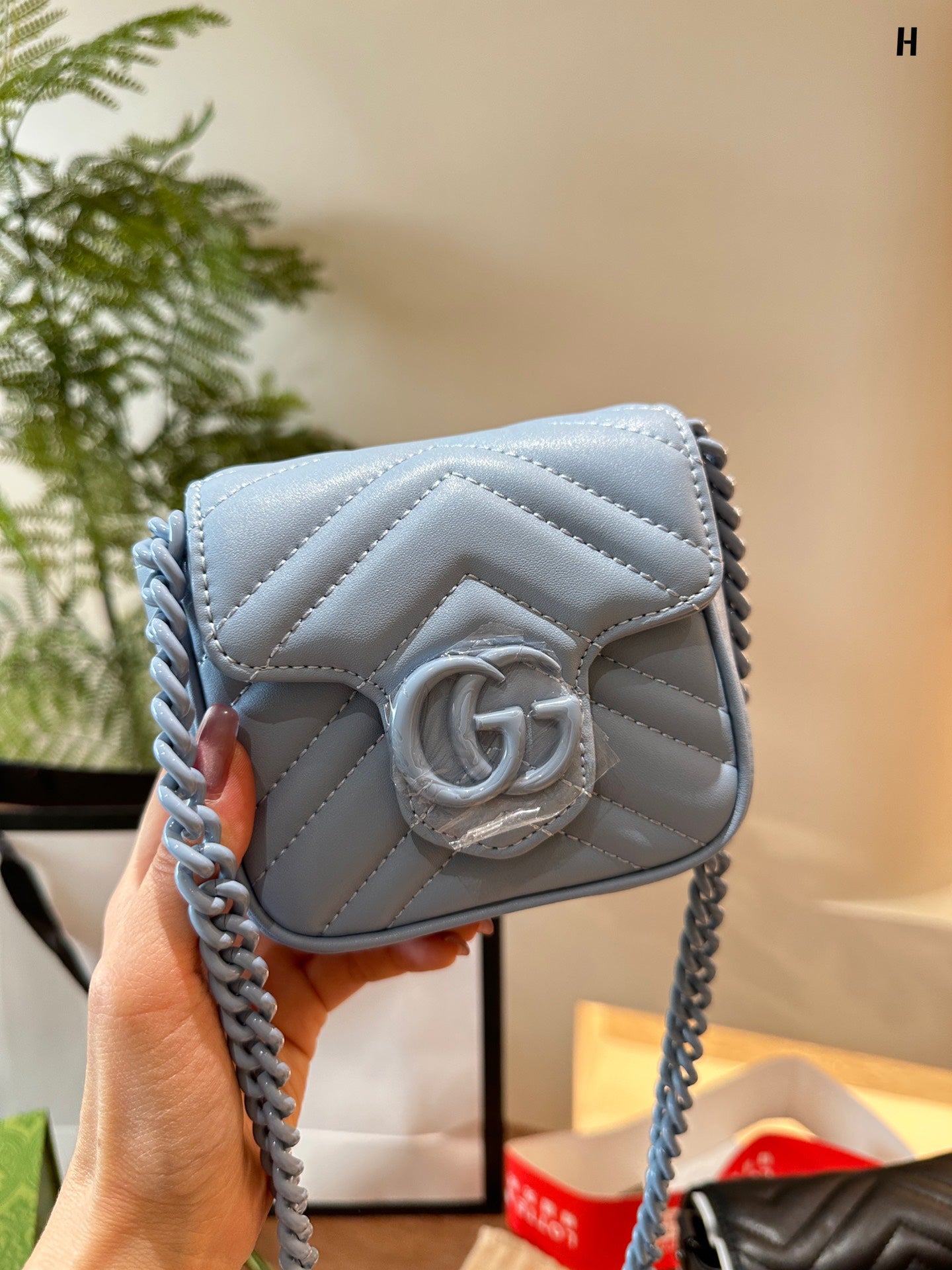 Gucci Marmont Pastel Mini Bag – 15/18cm Candy Pink Cutie with Full Packaging, Limited-Edition Sweetheart Vibes