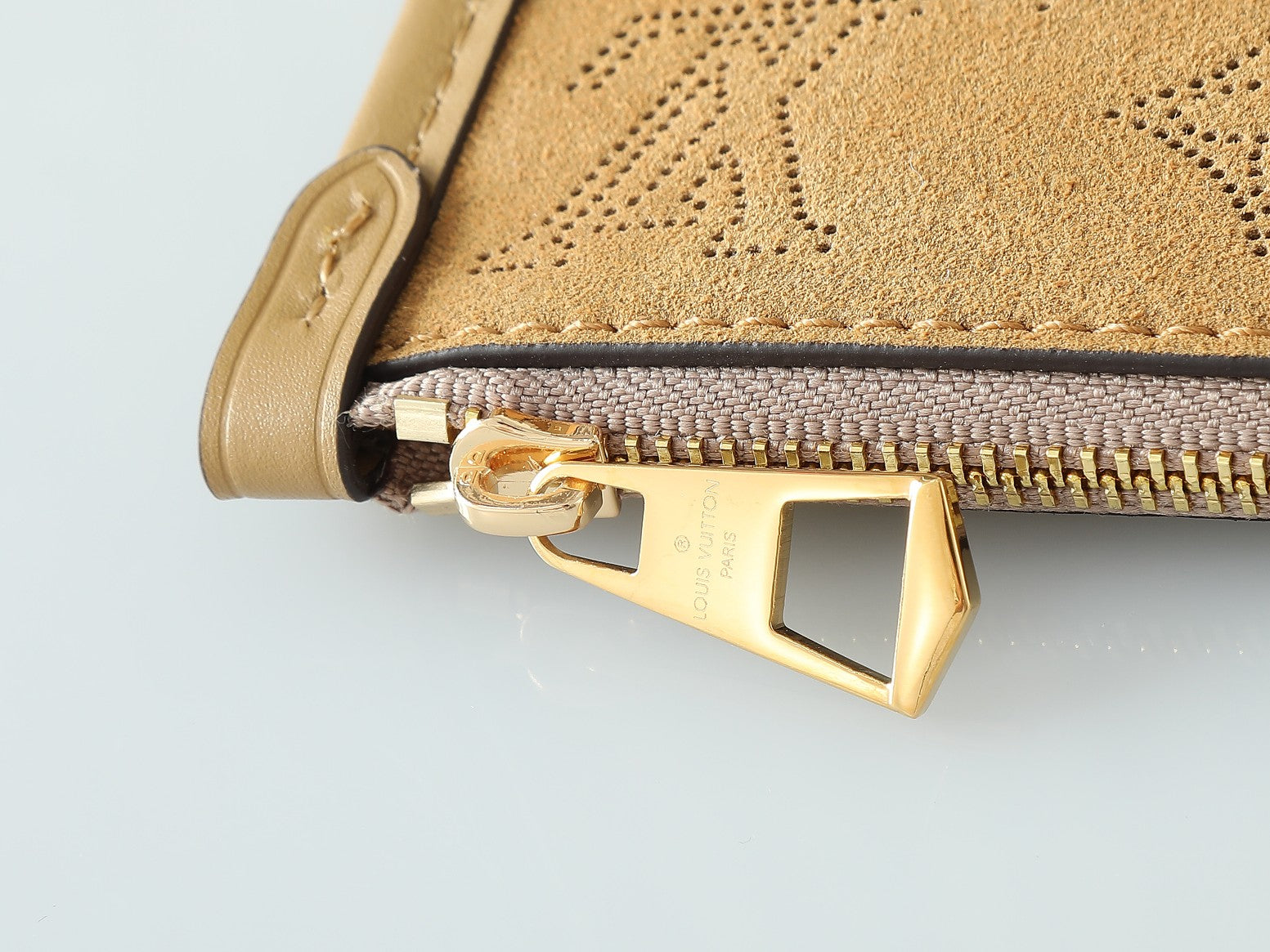 Louis Vuitton CarryAll Small Handbag | LV Ski Collection Monogram Perforated Suede Leather | Dynamic Anti-Counterfeit Chip & Magnetic Closure | Shearling Trim Winter Design | Detachable Adjustable Strap 29x24x12cm