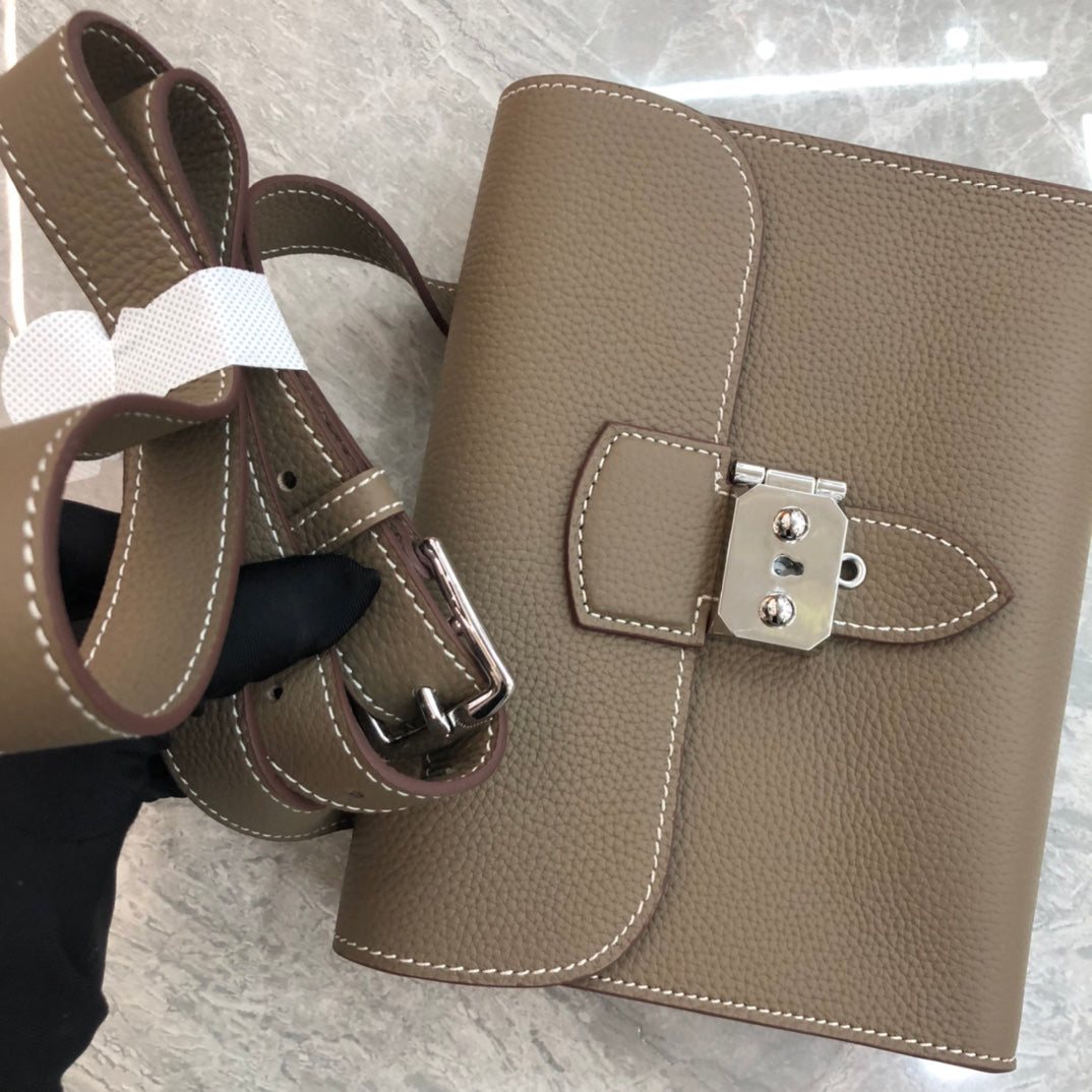 Hermès Depeches21 Messenger Bag New Release | Custom Hardware Unisex Crossbody | Compact 21×17×4cm