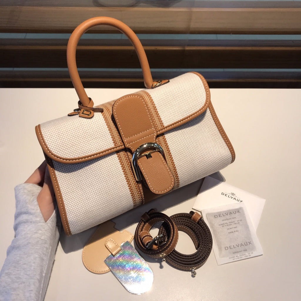 Artisan Handwoven Linen-Silk & Leather Accessory｜Hermès-Grade Materials｜Pure Craftsmanship｜Machine-Free Global Exclusive