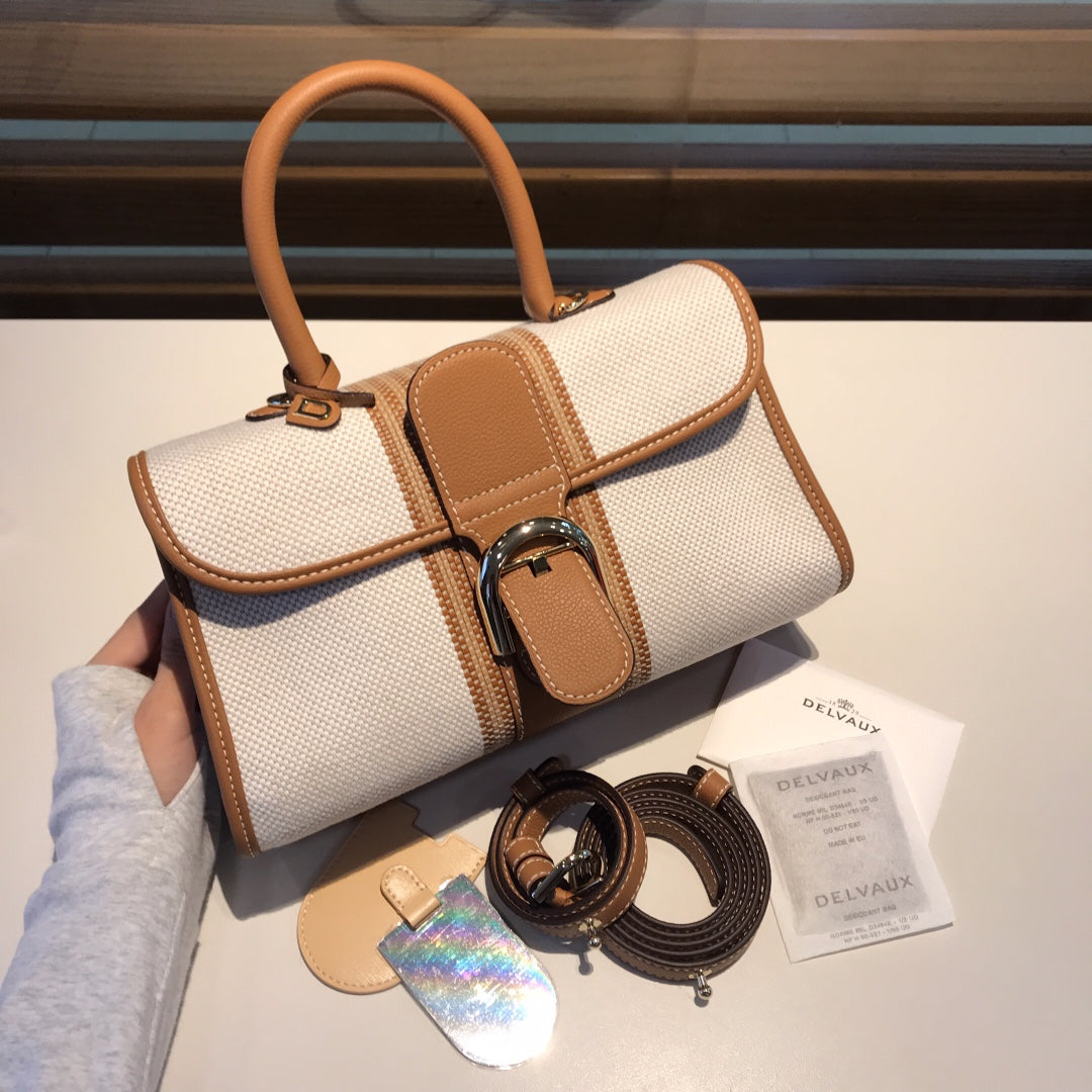 Artisan Handwoven Linen-Silk & Leather Accessory｜Hermès-Grade Materials｜Pure Craftsmanship｜Machine-Free Global Exclusive