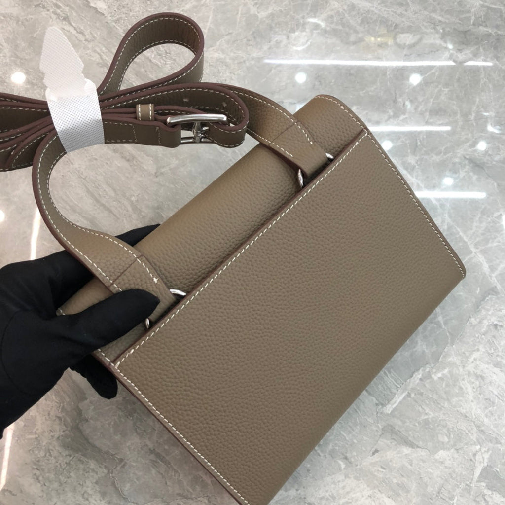 Hermès Depeches21 Messenger Bag New Release | Custom Hardware Unisex Crossbody | Compact 21×17×4cm