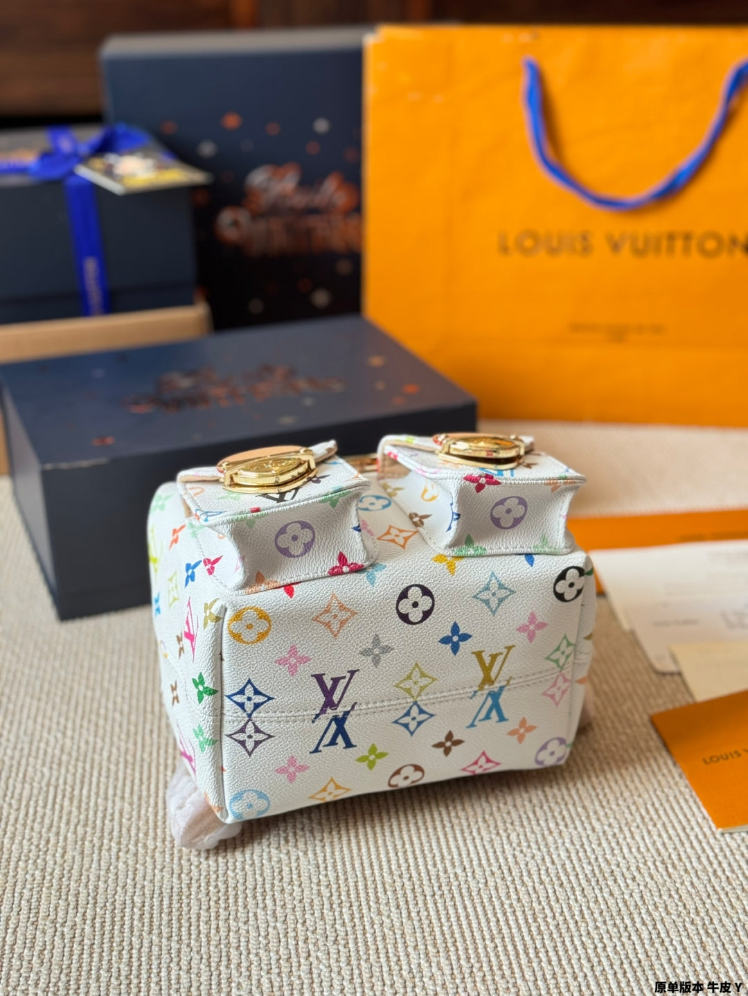 Louis Vuitton 2025 New Duma Mini Backpack 20.24cm | Premium Cowhide, Monogram Canvas, Original Craftsmanship
