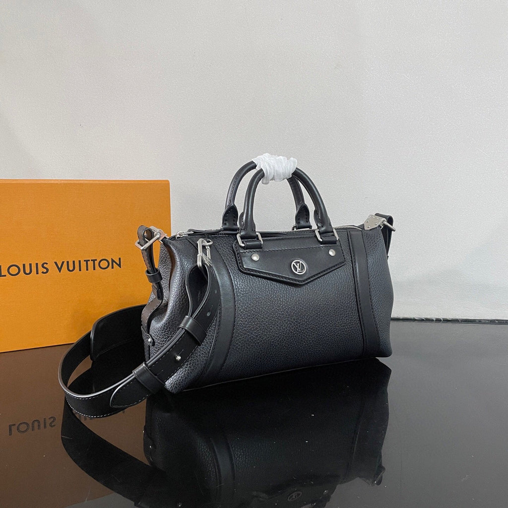 Louis Vuitton LV Biker Medium Bag SS2025 | Nicolas Ghesquière Motorcycle Aesthetic | Pixel Lambskin & Calfskin Trim | Expandable Strap | Fits Tablet