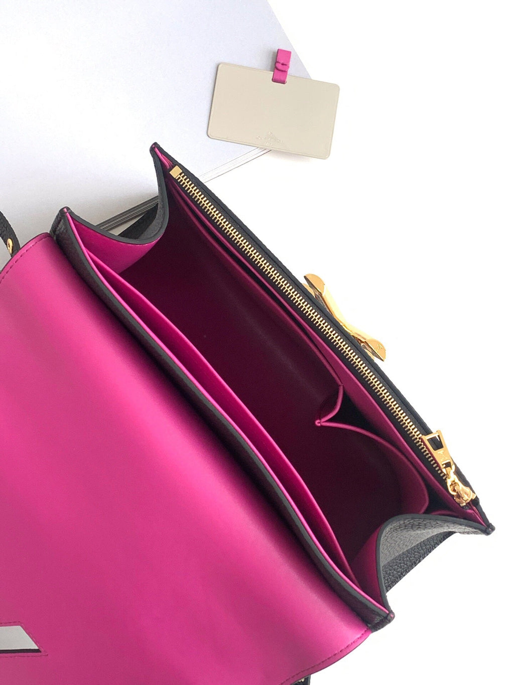 [Authentic Craftsmanship] Premium LV Black Tote Bag - Italian A-Grade Leather with Full Packaging Set (29x21x12cm)