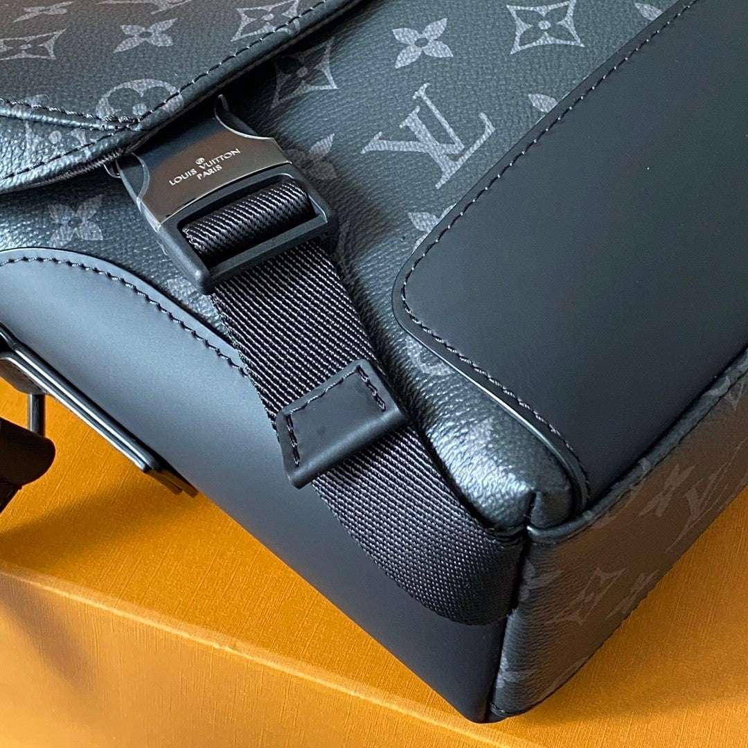 Louis Vuitton Voyager Men's Messenger Bag 33x22.5x11cm | Original Hardware, European Leather, Instant Shipping