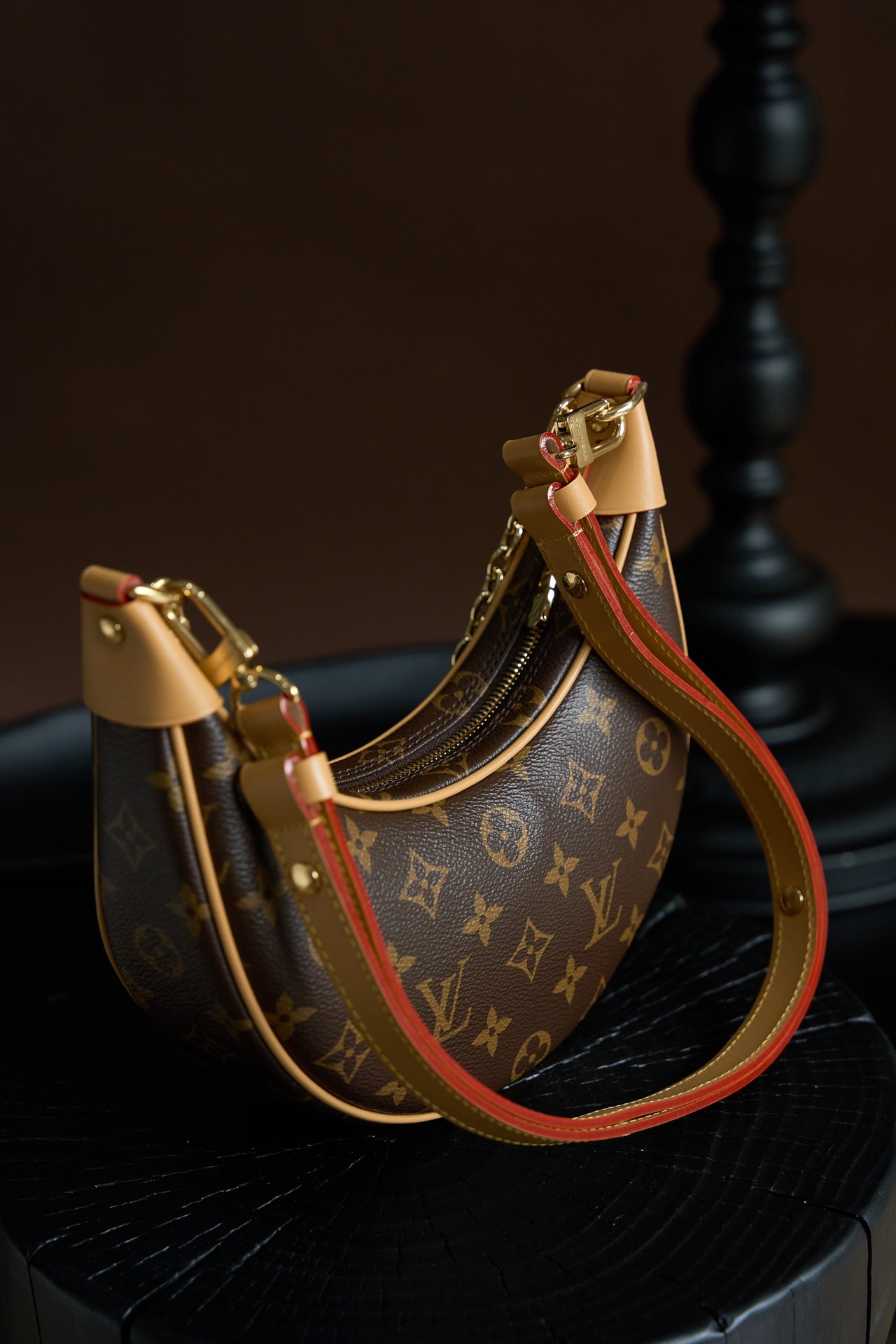 LOOP Handbag | France Dynamic Chip Code | Original Monogram Canvas & Gold Hardware | Exclusive Launch with Gift Box