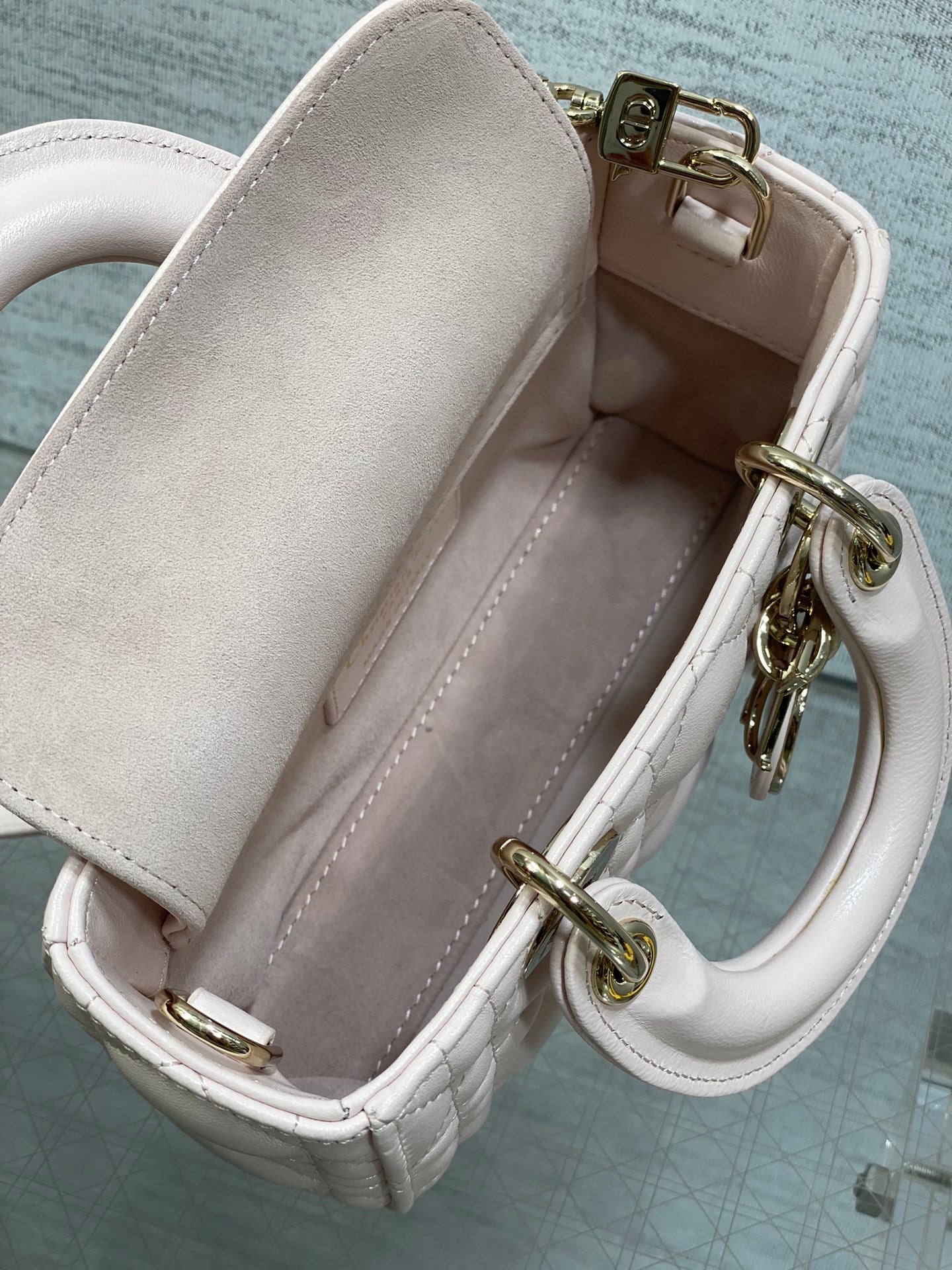 2025 New D-Joy Lambskin Bag Vintage Diana Style Short Chain  Long Strap Retro Rectangle Handbag for Women