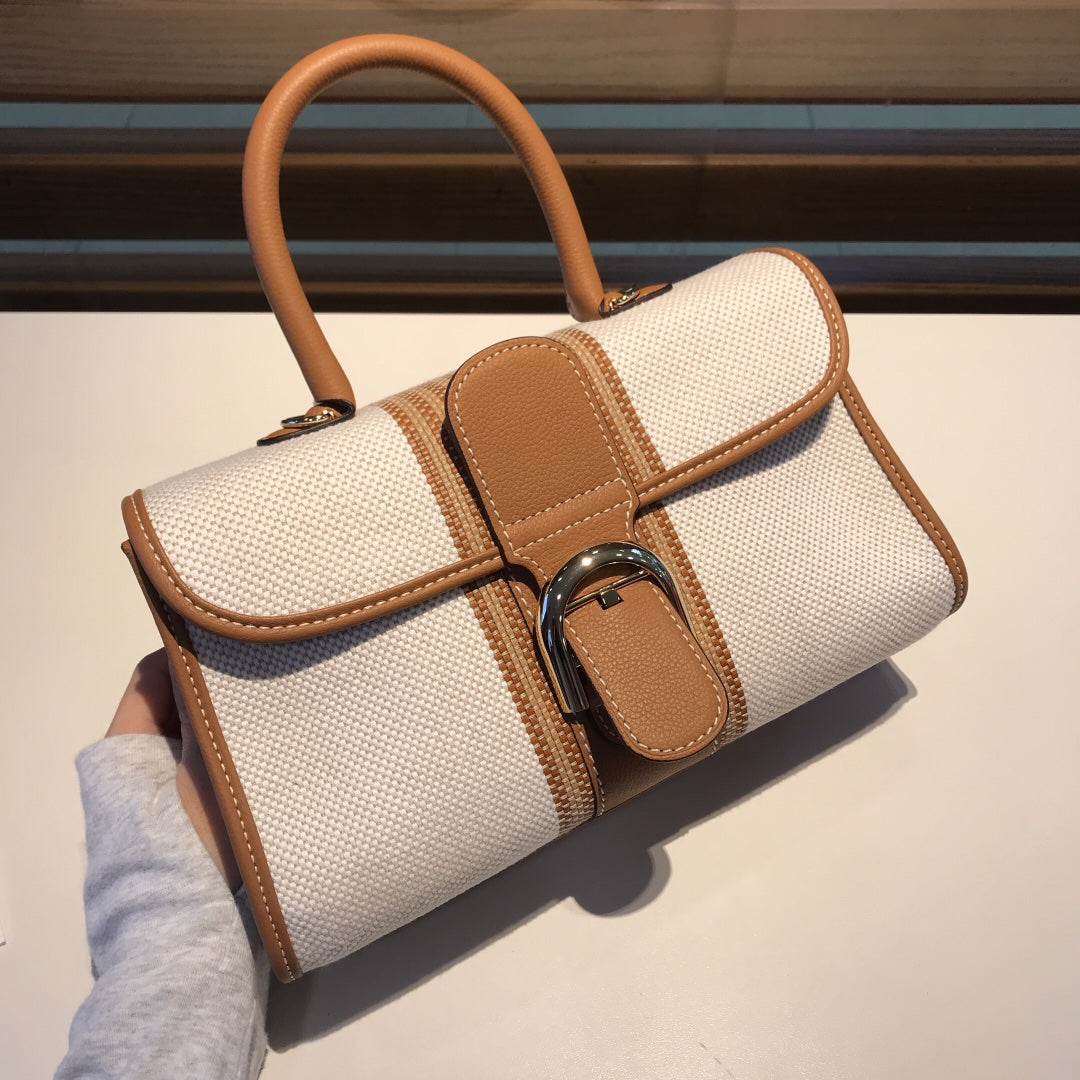 Artisan Handwoven Linen-Silk & Leather Accessory｜Hermès-Grade Materials｜Pure Craftsmanship｜Machine-Free Global Exclusive