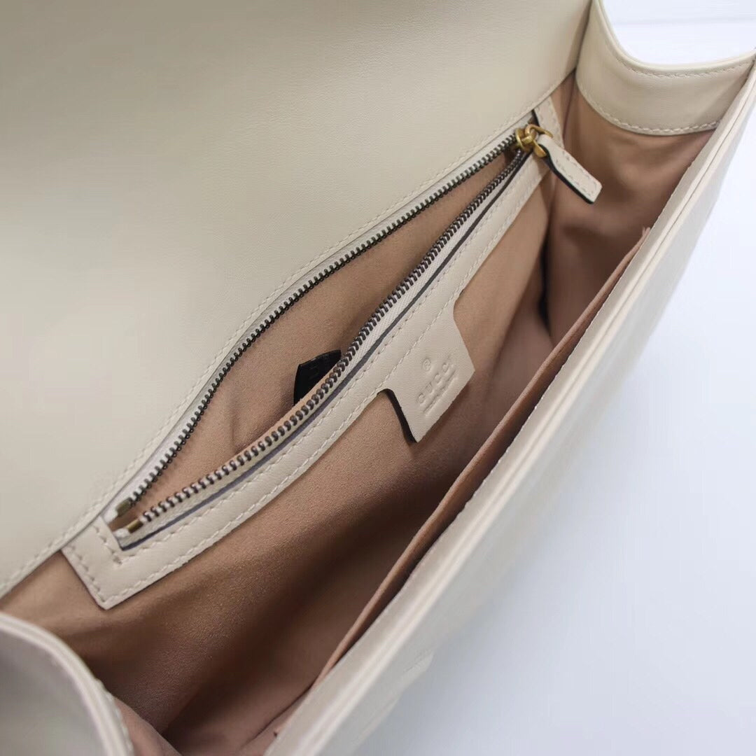 GUCCI White Large Capacity Clutch | Premium Quality Ready Stock | 30x20x4cm Business Essentials