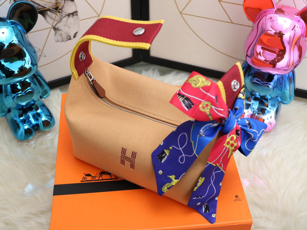 HERMÈS Trousse Bride-A-Brace Pochette | New Colorway with Equestrian Enamel Buckle | Limited Edition