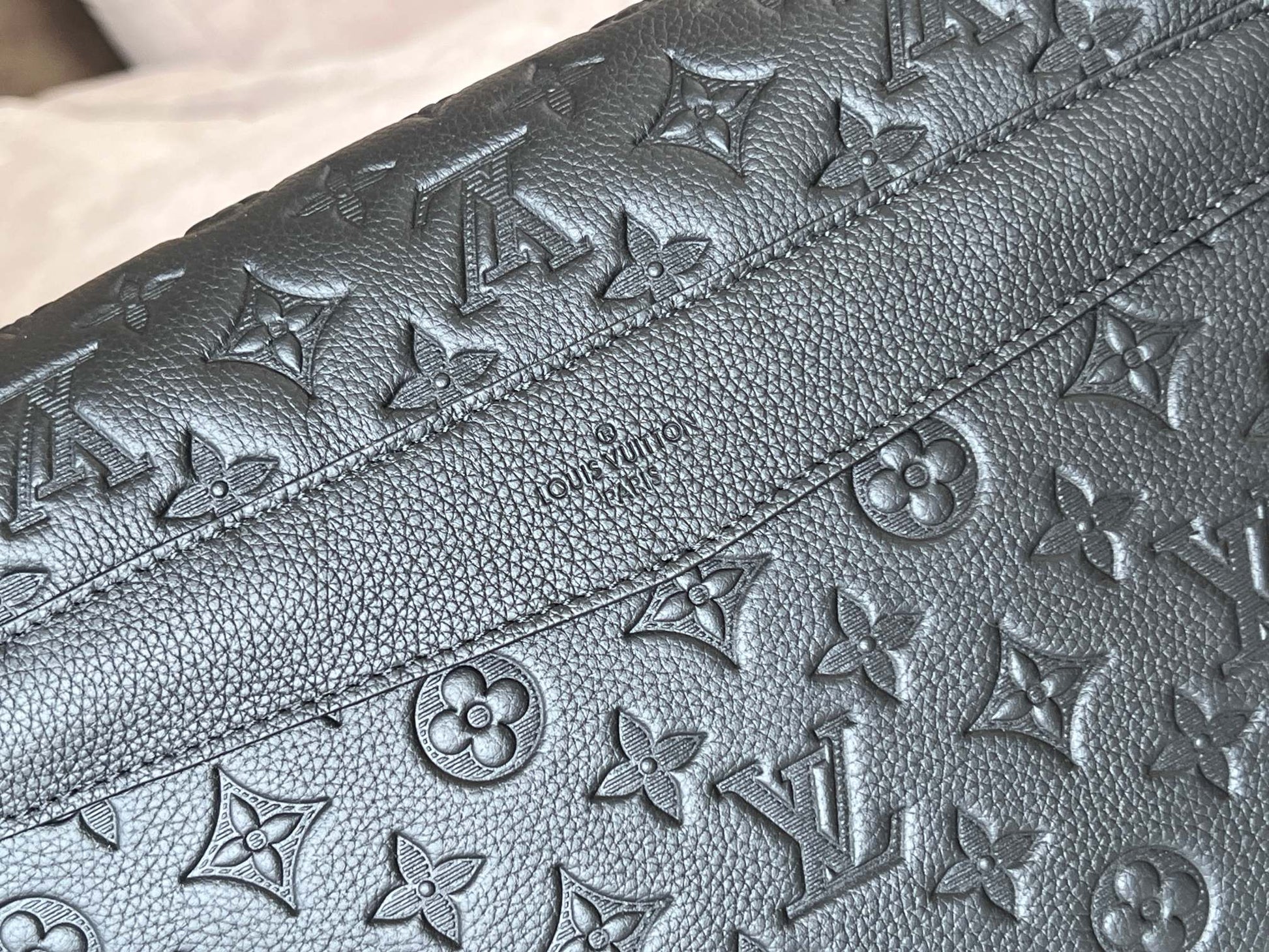 Louis Vuitton Voyager Small Messenger Bag | Monogram Shadow Embossed Calf Leather Men's Bag | Anti-Counterfeit Steel Hardware with Chip | Adjustable Strap | 33x22.5x11cm Spacious Design