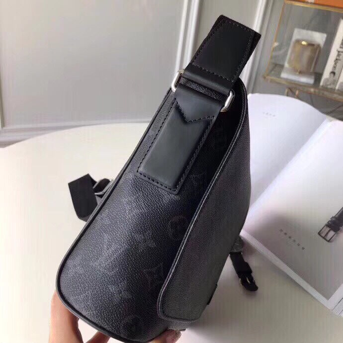 Top Original Men's Crossbody Bag Small 22x25x8cm Monogramme Eise Canvas Adjustable Strap Magnetic Closure (Full Packaging Included)