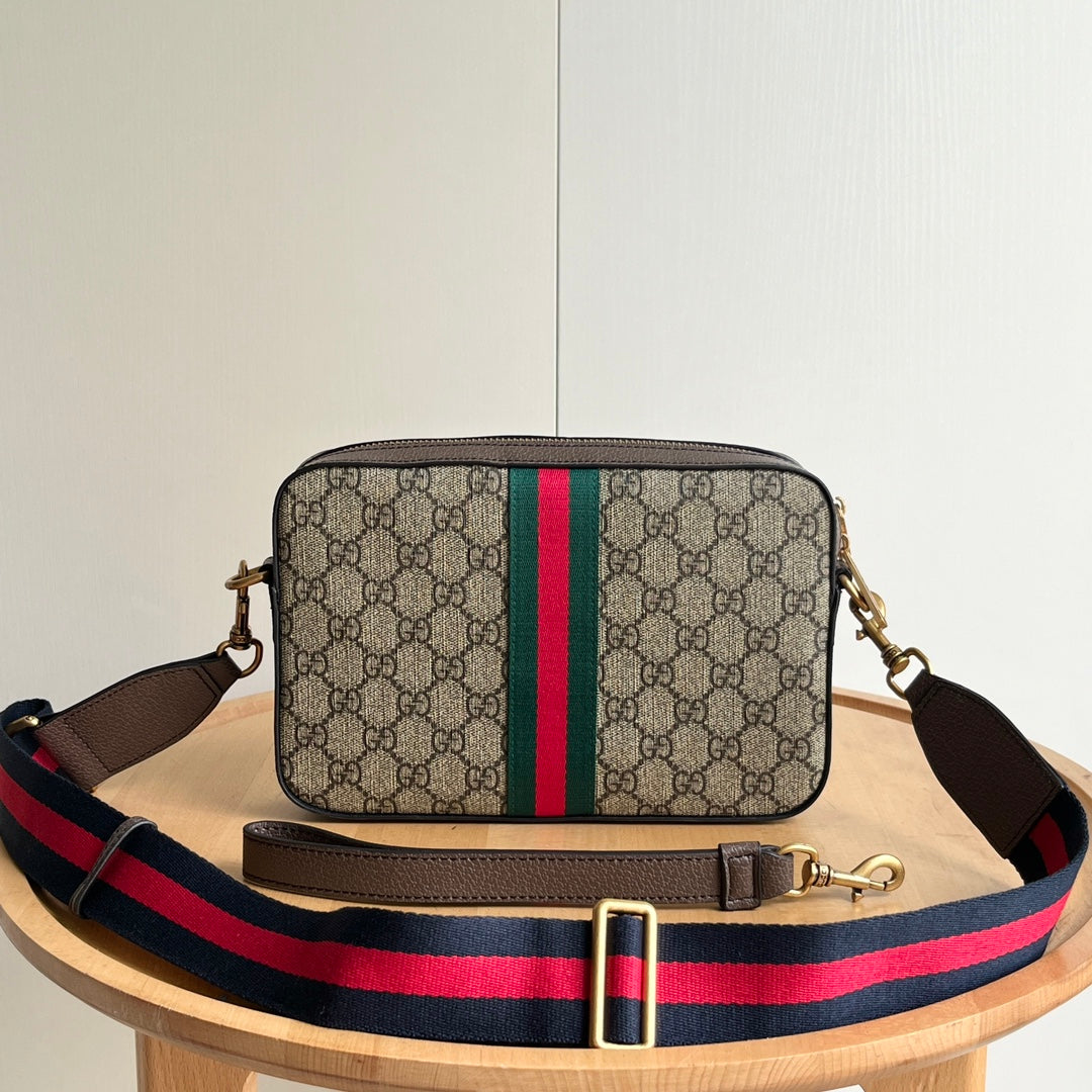 Ohidia Series Classic Crossbody Bag - 4 Colors  Adjustable Strap & Two-Way Carry  Inner Pocket  23.5x16x4.5cm