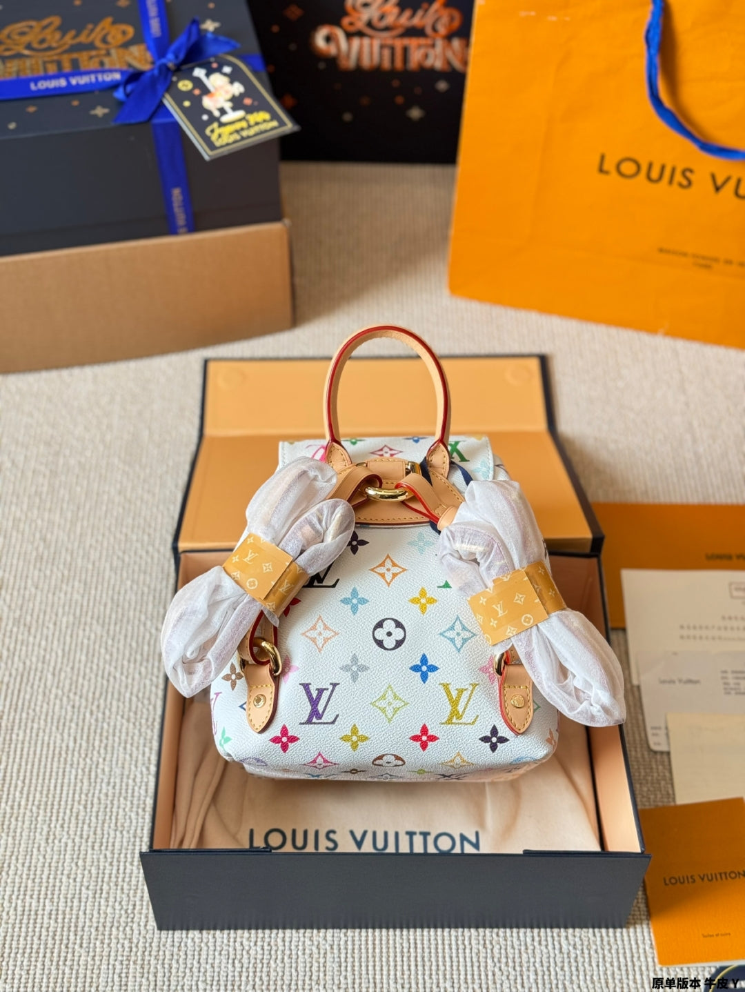 Louis Vuitton 2025 New Duma Mini Backpack 20.24cm | Premium Cowhide, Monogram Canvas, Original Craftsmanship