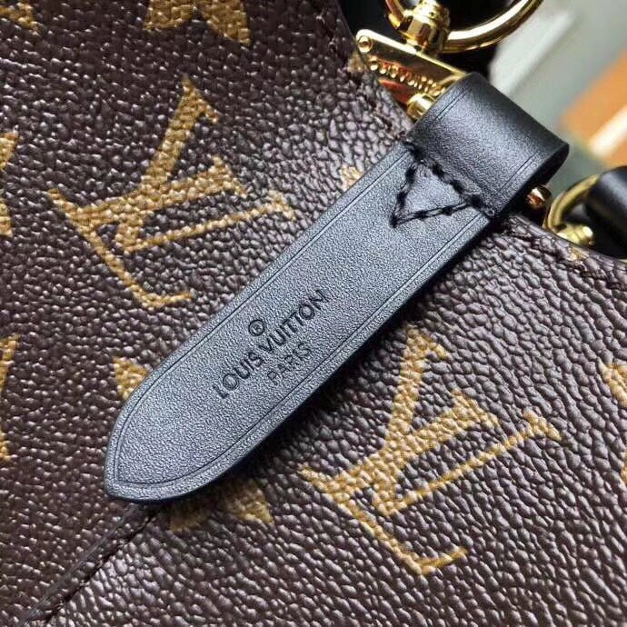 Premium Original LV-inspired NéoNoé Handbag | 1932 Vintage Design Woven Handle, Monogram Canvas Red-Orange Full Packaging