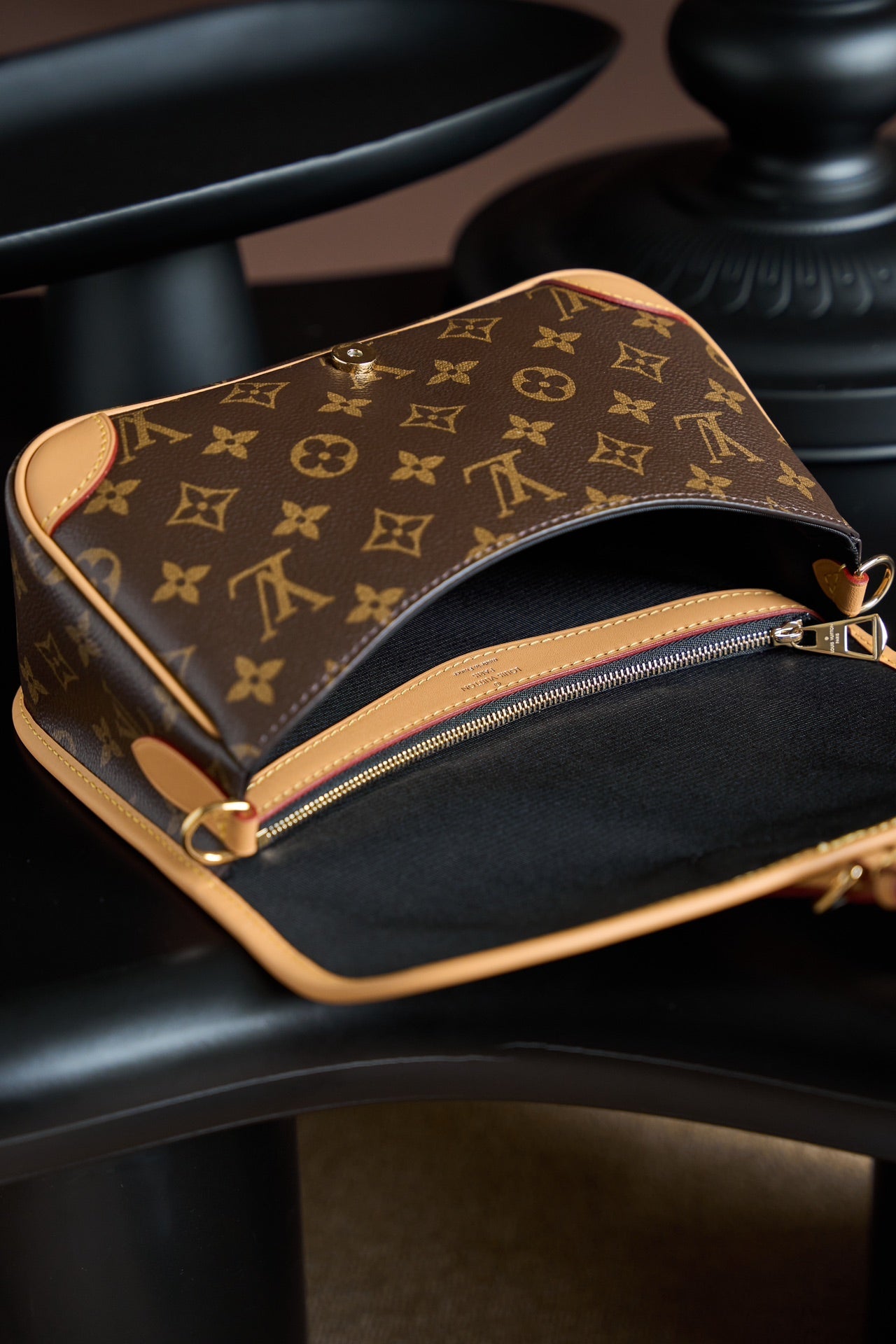 DIANE Handbag | France Dynamic Chip Code | Original Monogram Canvas & Gold Hardware | Exclusive Launch with Gift Box