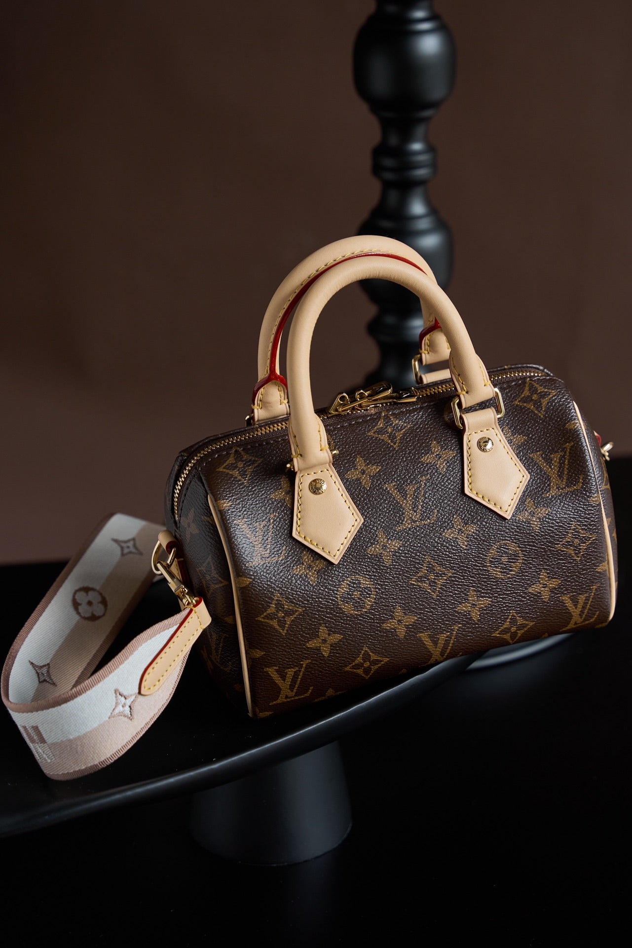 SPEEDY BANDOULIÈRE 20 Handbag | France Dynamic Chip Code | Original Monogram Canvas & Gold Hardware | Exclusive Launch with Gift Box