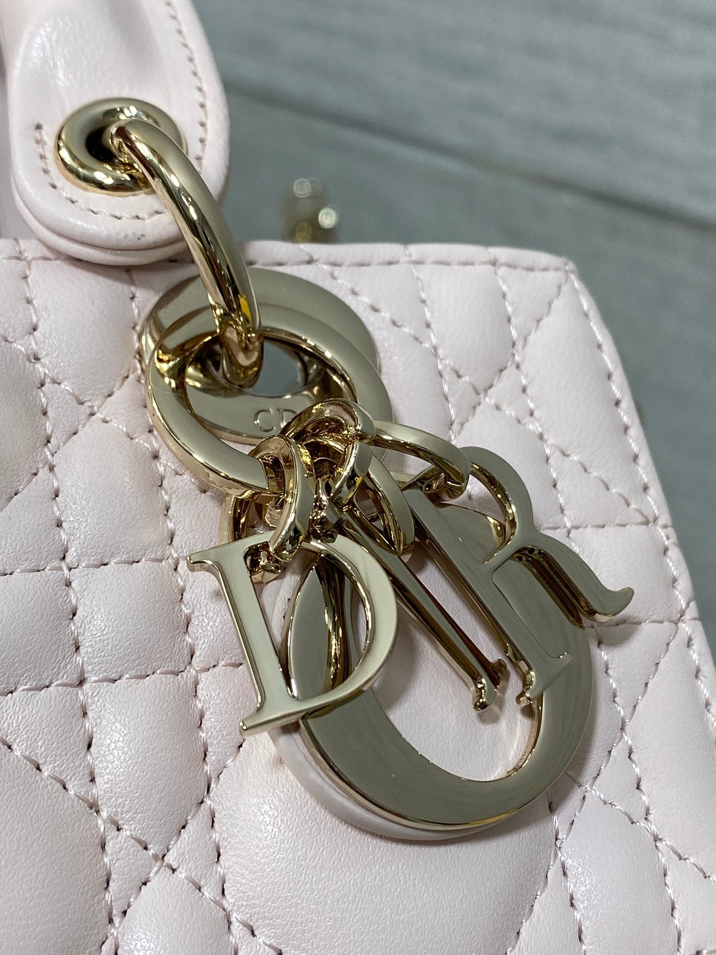 2025 New D-Joy Lambskin Bag Vintage Diana Style Short Chain  Long Strap Retro Rectangle Handbag for Women