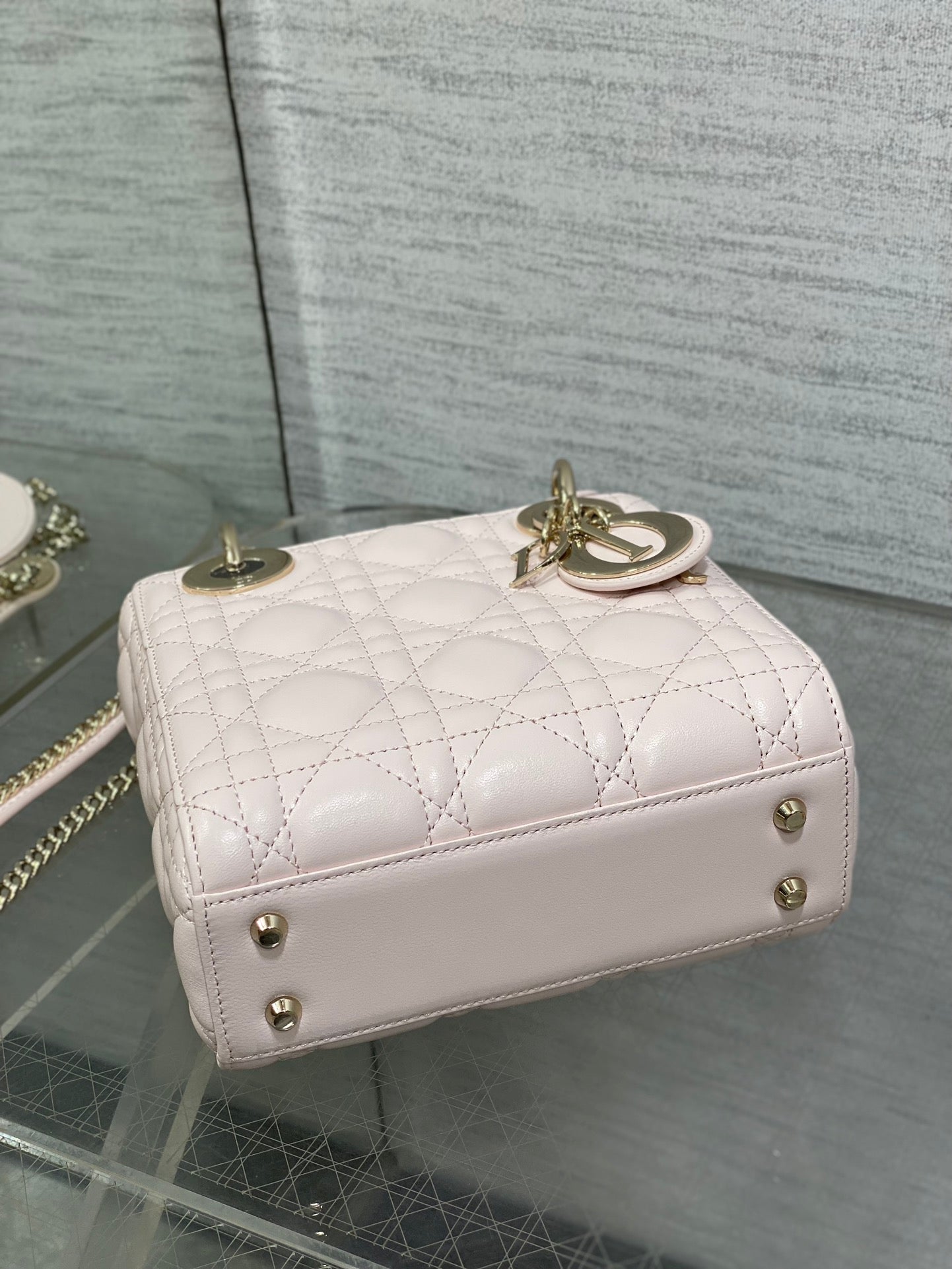 Genuine Leather + Sheepskin Fur Lining | Classic Lady Dior-inspired Mini Bag 17cm Crossbody/Handbag Elegant Ins-style Must-Have