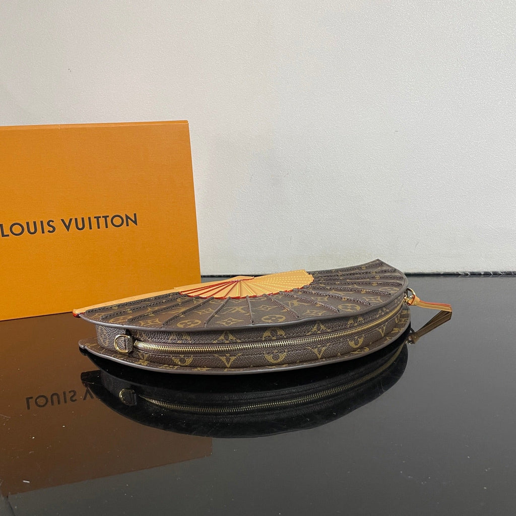 Louis Vuitton Monogram Canvas Bag SS2025 | Floral Leather Accents | Detachable Strap | Collector's Edition