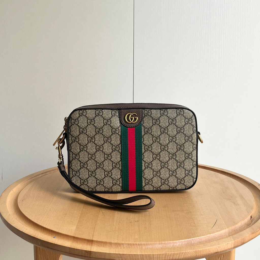Ohidia Series Classic Crossbody Bag - 4 Colors  Adjustable Strap & Two-Way Carry  Inner Pocket  23.5x16x4.5cm