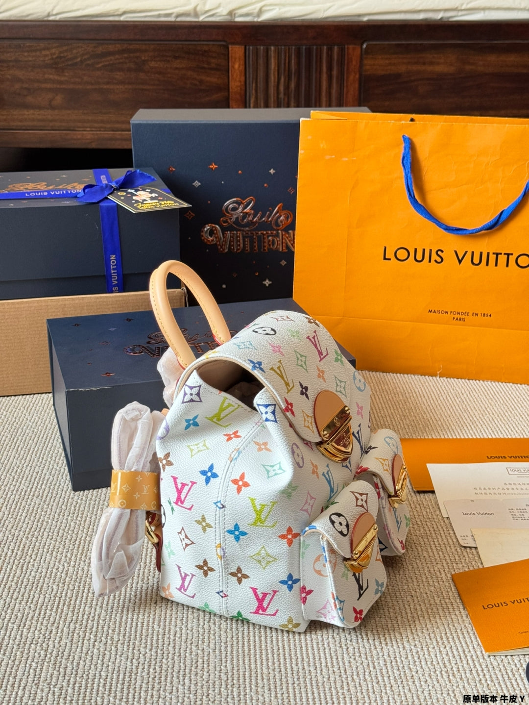 Louis Vuitton 2025 New Duma Mini Backpack 20.24cm | Premium Cowhide, Monogram Canvas, Original Craftsmanship