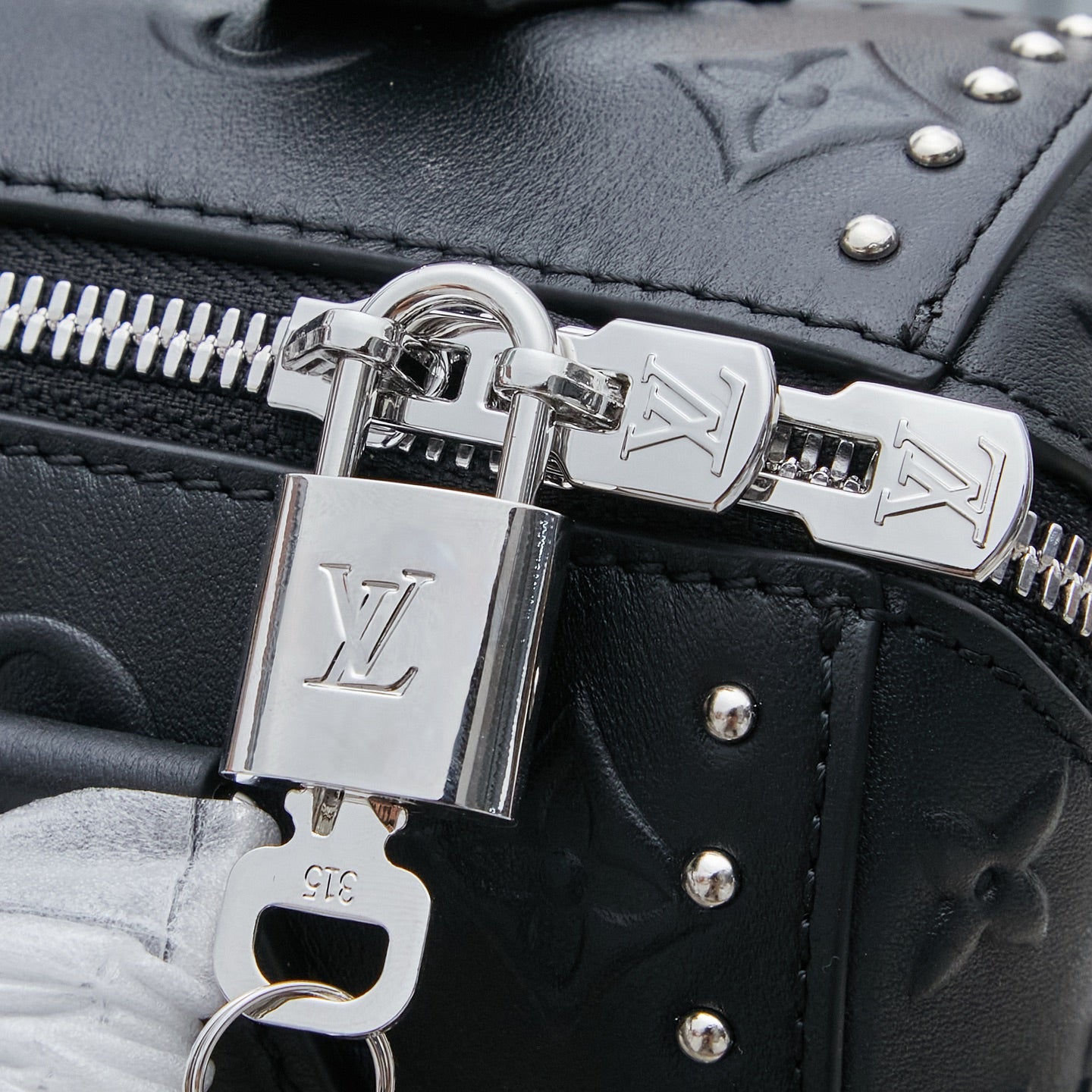 Louis Vuitton 2025 Cruise Collection Dynamic Monogram Bold Speedy 20 Trunk Handbag - Embossed Calfskin Metal Accents Detachable Chain Strap