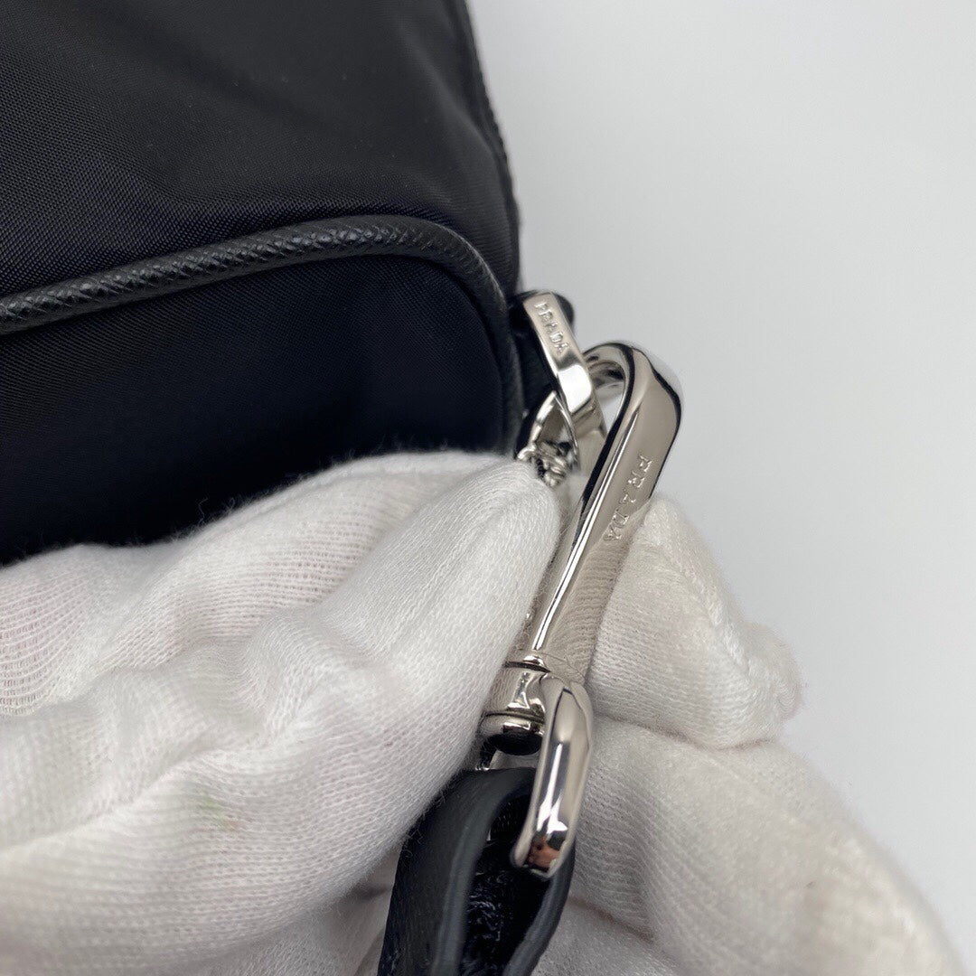 RADA Latest Men's Crossbody Shoulder Bag - Original Parachute Fabric & Premium Leather | Mini Charm Design | 18x24x6cm Luxury Casual & Business