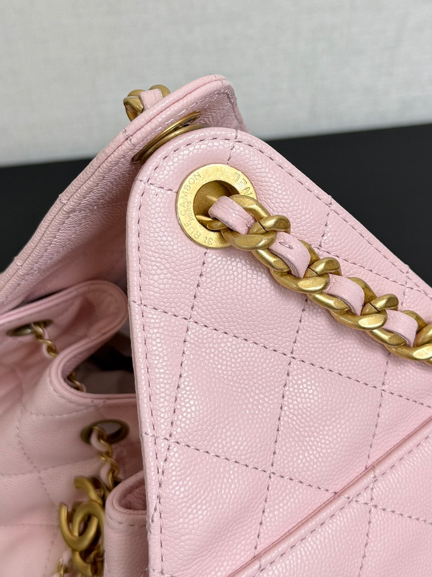[Season's Hottest] Adjustable Chain Genuine Leather HOBO Bucket Bag - 25C In Stock, Large Capacity Travel Crossbody 30*26*14cm