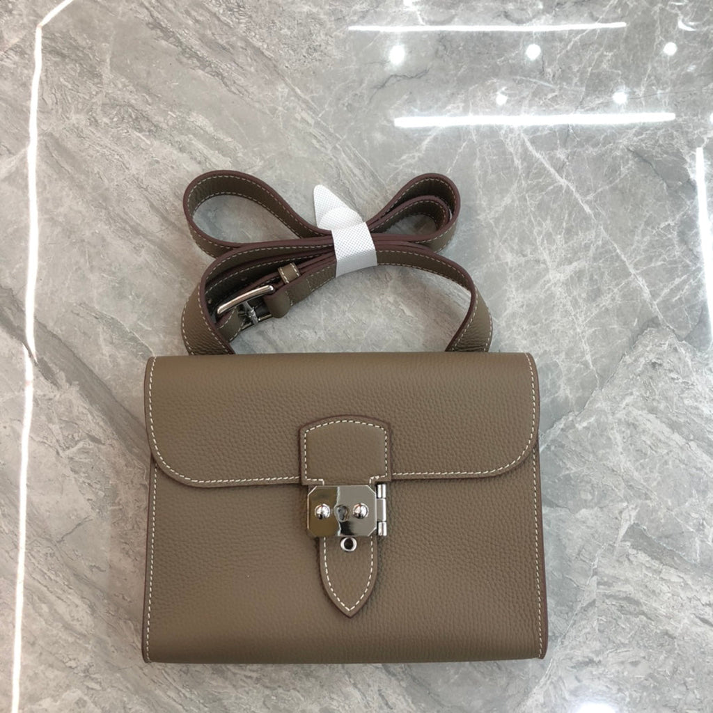 Hermès Depeches21 Messenger Bag New Release | Custom Hardware Unisex Crossbody | Compact 21×17×4cm