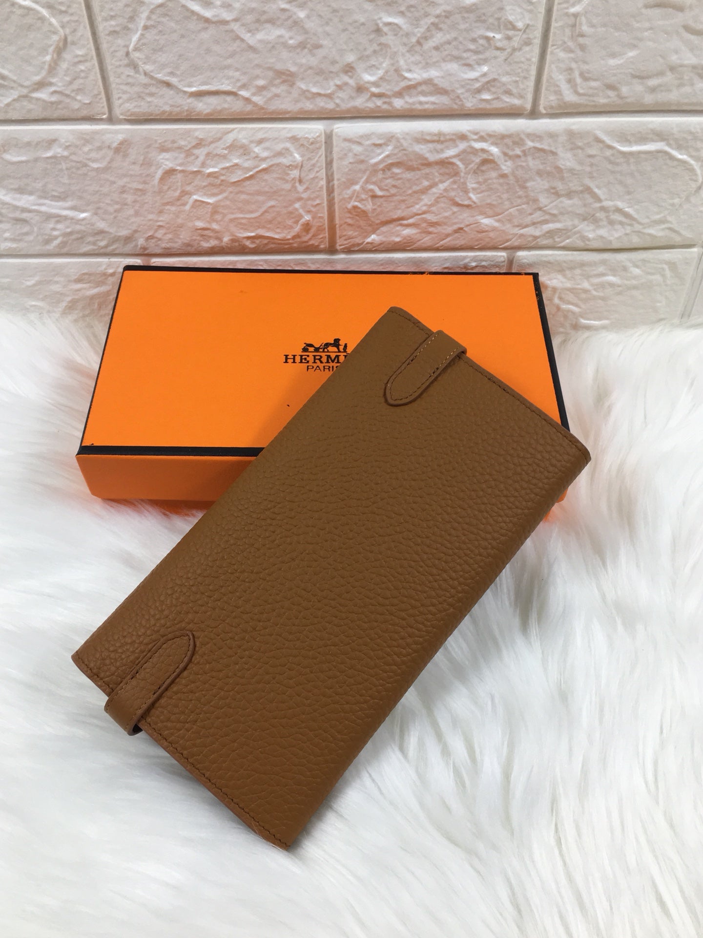 Hermès-Inspired 538# Pebbled Leather Bag | Luxury Crossbody with Imported Hardware & Ultra-Soft Texture