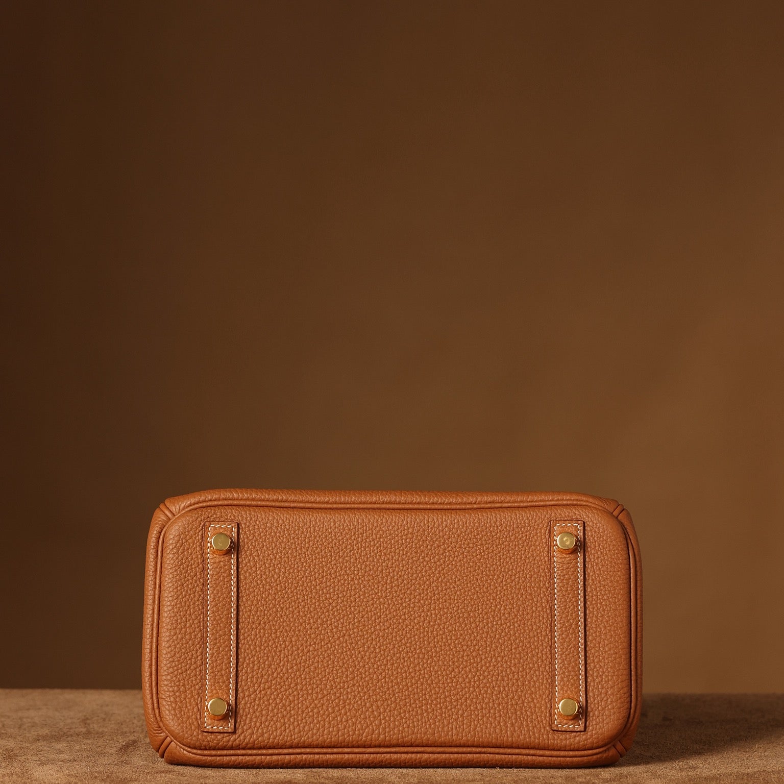 Hermès Birkin 25cm Gold Brown Gold Hardware | Original Togo Leather & European Craftsmanship  Exclusive Overstock
