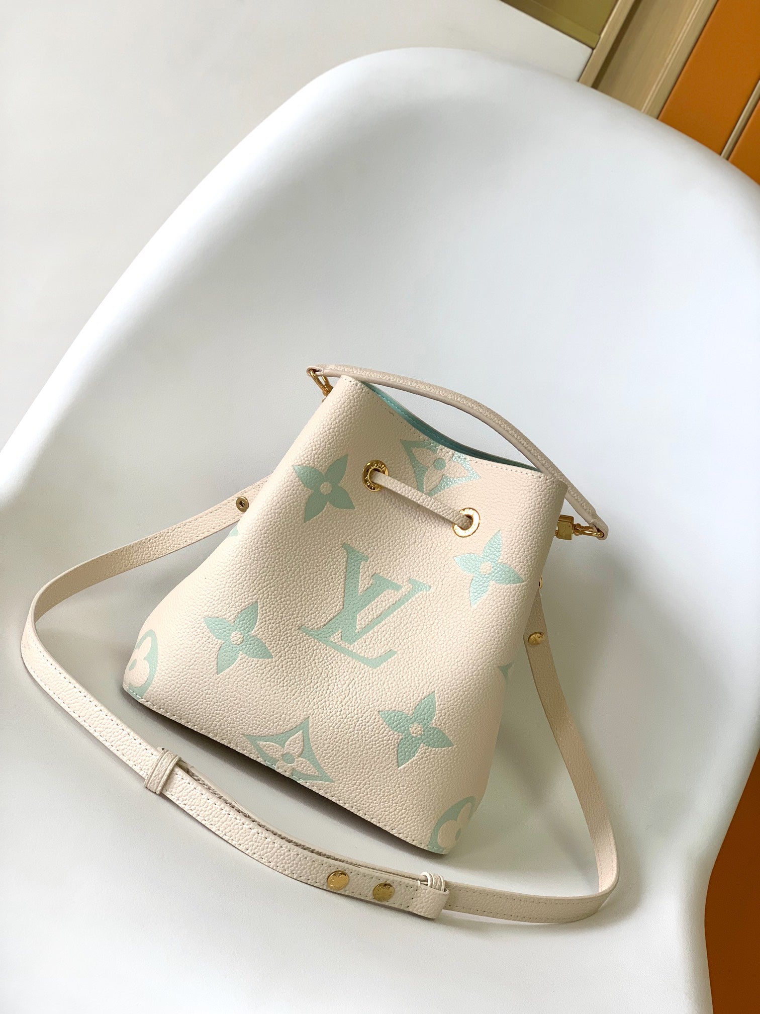 Louis Vuitton Néonoé BB Bag Spring 2023 | Monogram Empreinte Leather with Detachable Strap & Top Handle (20cm)