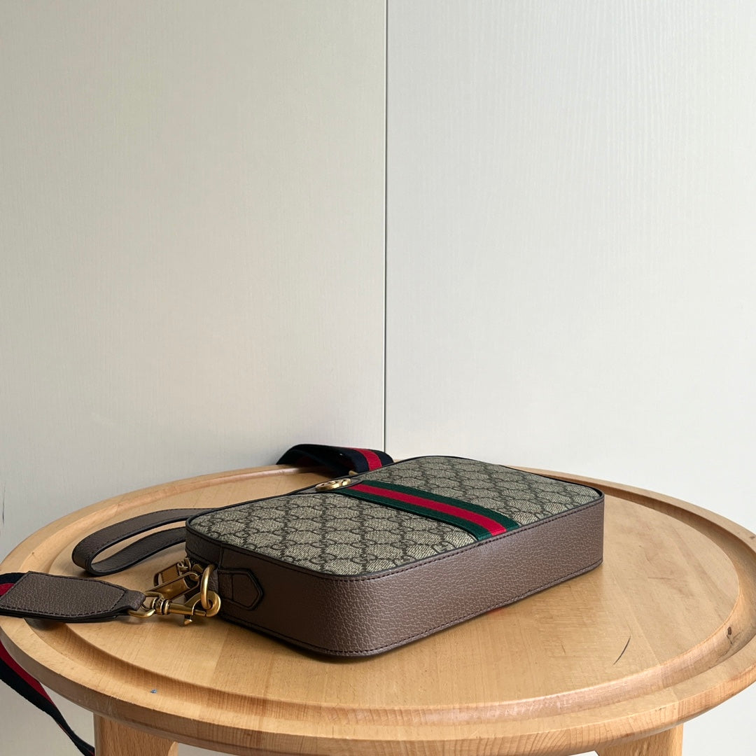 Ohidia Series Classic Crossbody Bag - 4 Colors  Adjustable Strap & Two-Way Carry  Inner Pocket  23.5x16x4.5cm