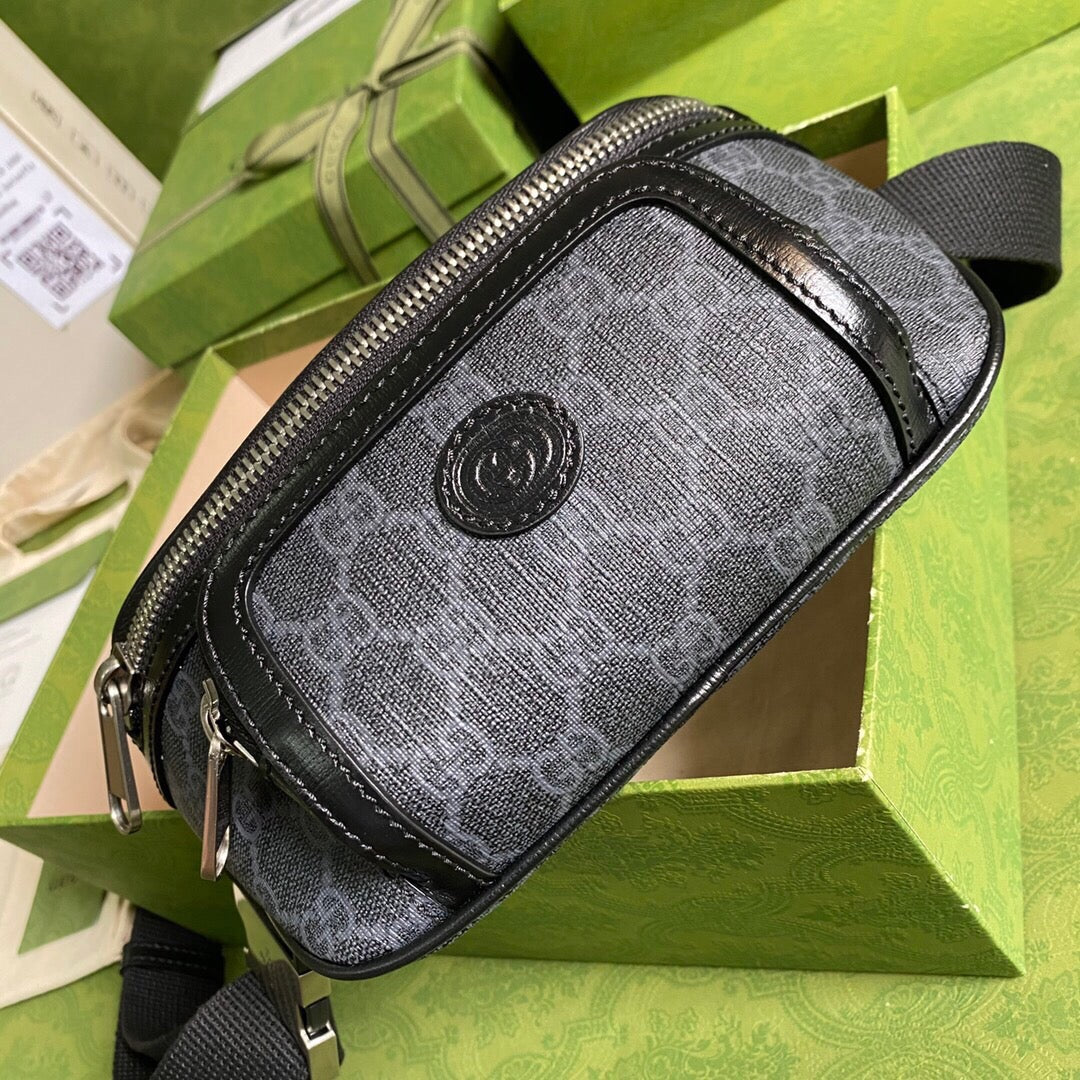 Gucci Meo Vintage Mini Bag – Epilogue Collection, 24x13x5cm Retro Feline Emblem, Timeless & Adorable