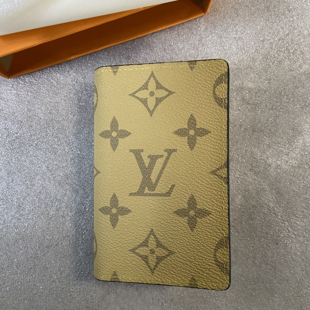 Louis Vuitton Damier Compact Card Holder | 7 Card Slots + Outer Pocket | Model M63144 | 7x11cm