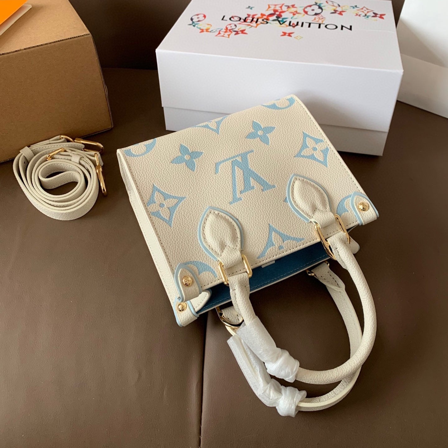 AB-Side Printed Jungle Foldable Gift Set 18*15cm Multi-functional Tote