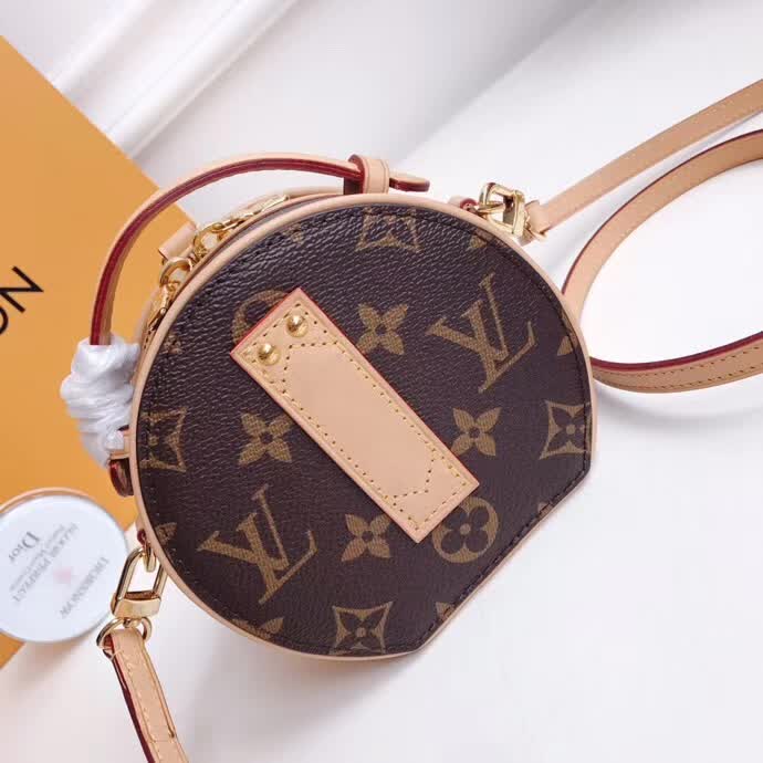 Official Style Yellow Floral Mini Round Bag | Black Leather Box Bag | Viral Cute Mini Bag for Girls | 13x12x6.5cm