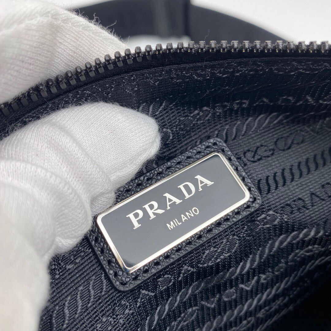 RADA Latest Men's Crossbody Shoulder Bag - Original Parachute Fabric & Premium Leather | Mini Charm Design | 18x24x6cm Luxury Casual & Business
